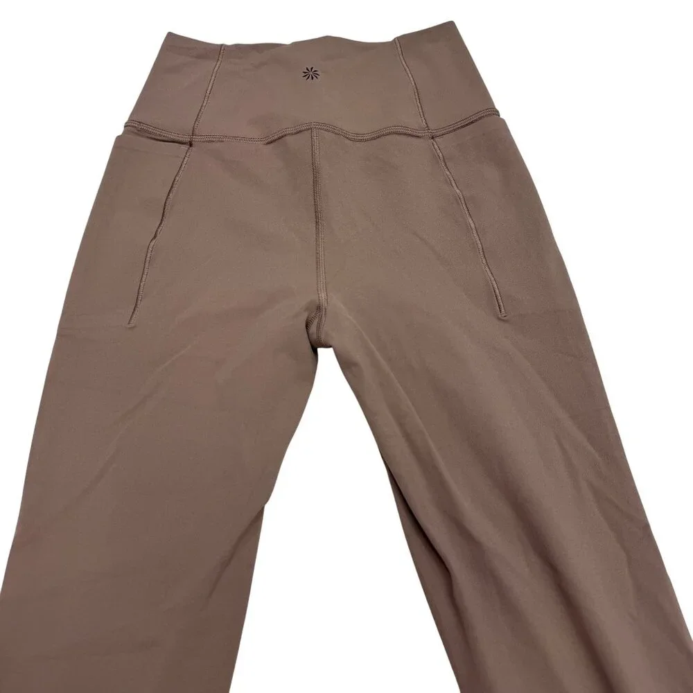 Athleta Transcend Stash Crop Straight Leg Pants Women's Athletic, Size M - Picture 4 of 13